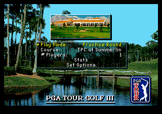 PGA Tour Golf II screenshot 4 for Sega Mega Drive